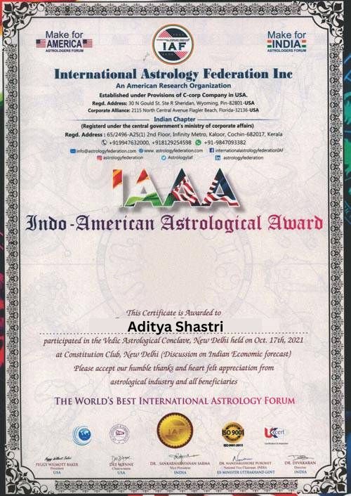 Aditya Shastri  +91-9256636033